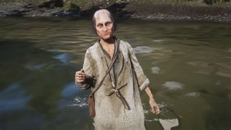 Maybe the cave hermit and the tree hermit, idk if theres any more hermits out there. . Rdr2 mad preacher